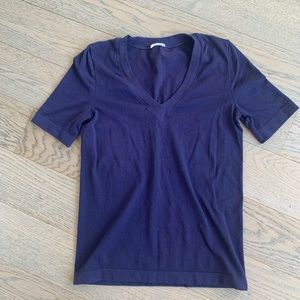 Wolford deep purple t-shirt size m